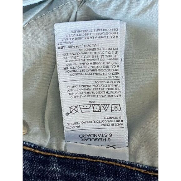 Old Navy Original Mid Rise Skinny Jeans Size 6 Medium Wash Blue Denim - Picture 11 of 11